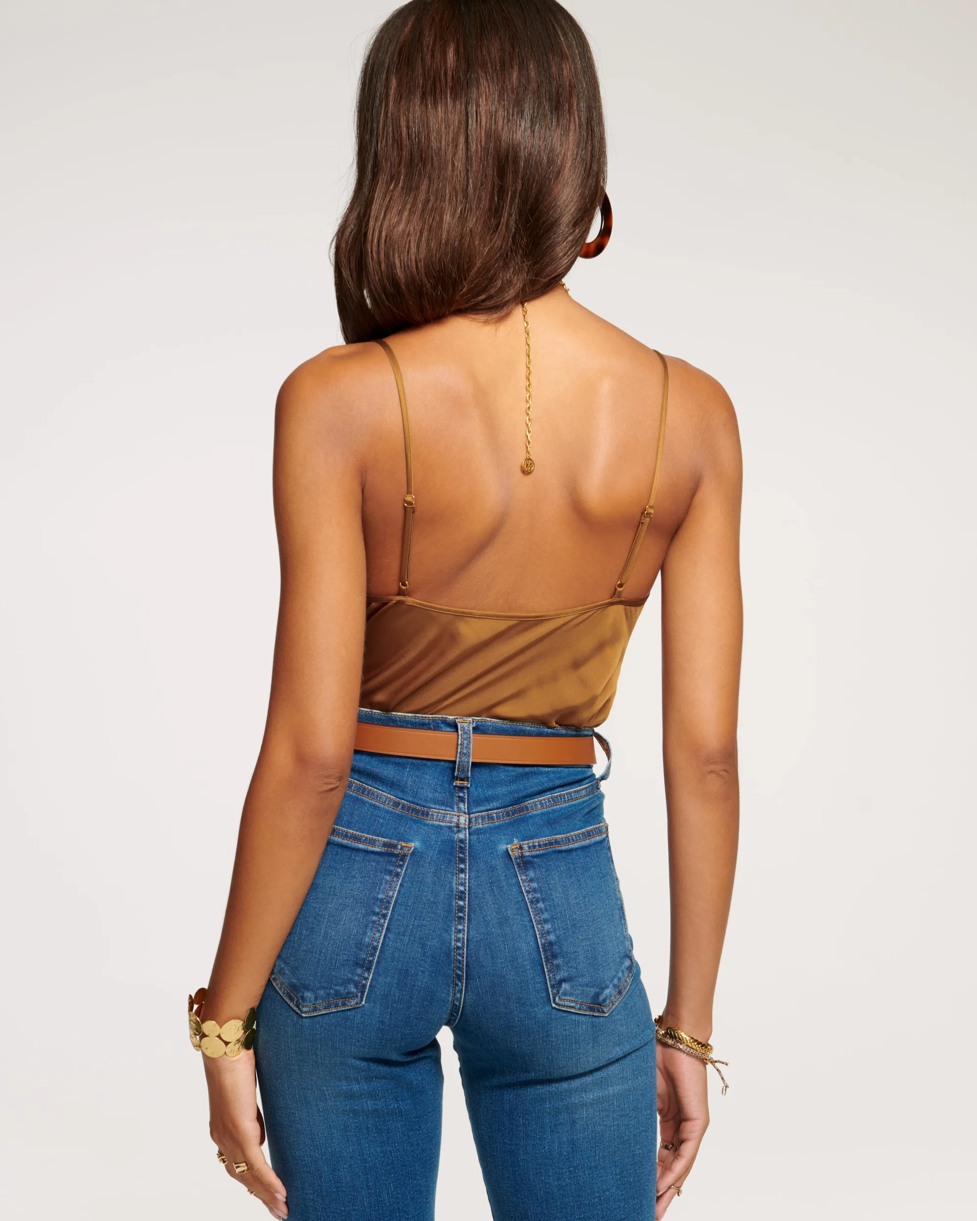 Online Ramy Brook Abigail Cowl Neck Tank Top