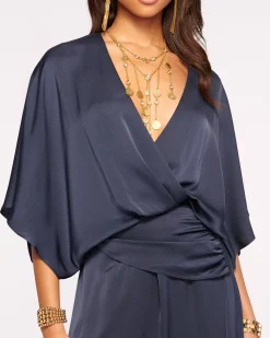 Discount Ramy Brook Adiel Wrap Midi Dress
