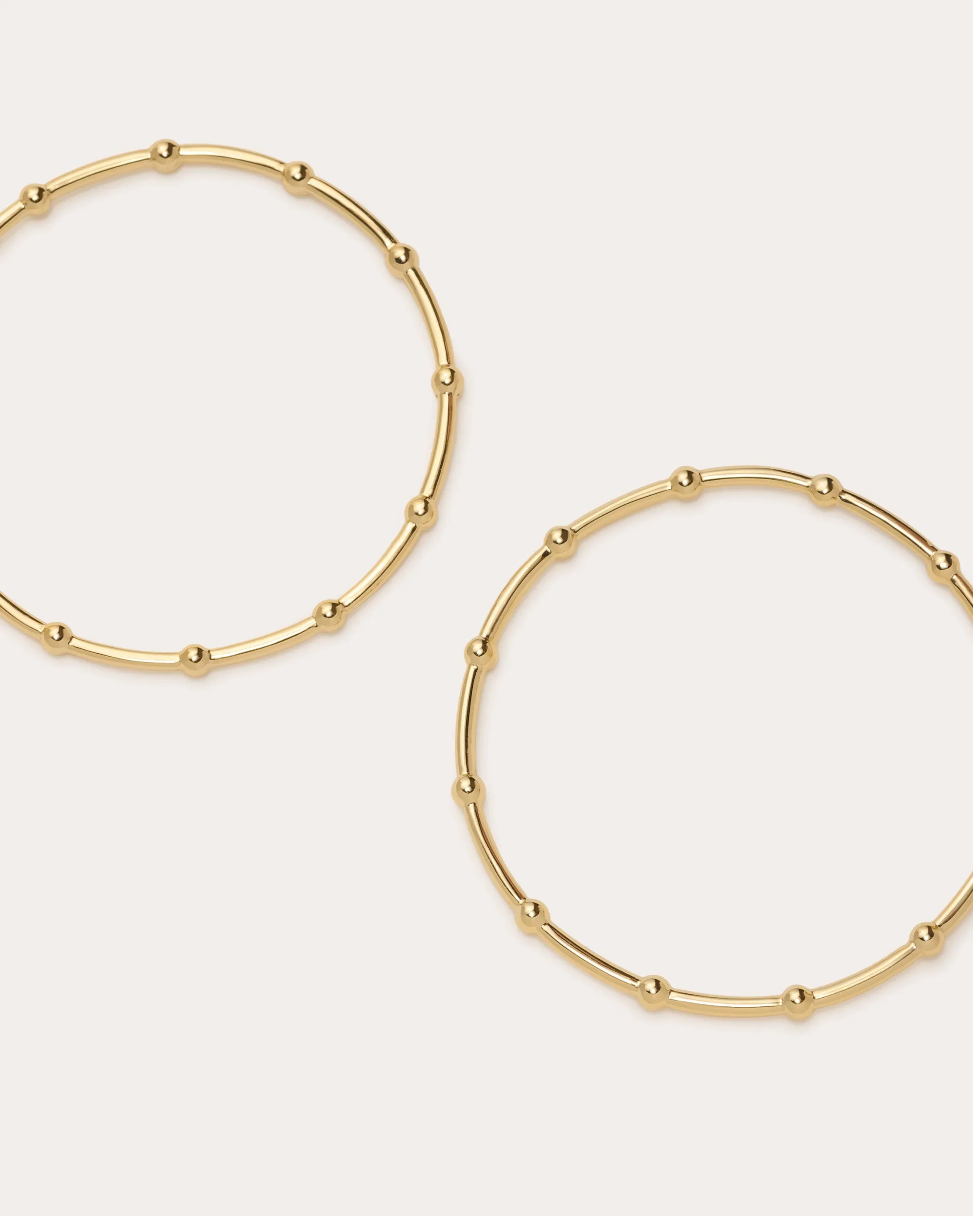 Discount Ramy Brook Angely Drop Hoop Earrings Gold