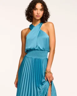 Hot Ramy Brook Arina Halter Maxi Dress