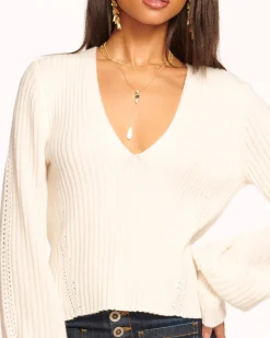 Sale Ramy Brook Aurinda V-Neck Sweater