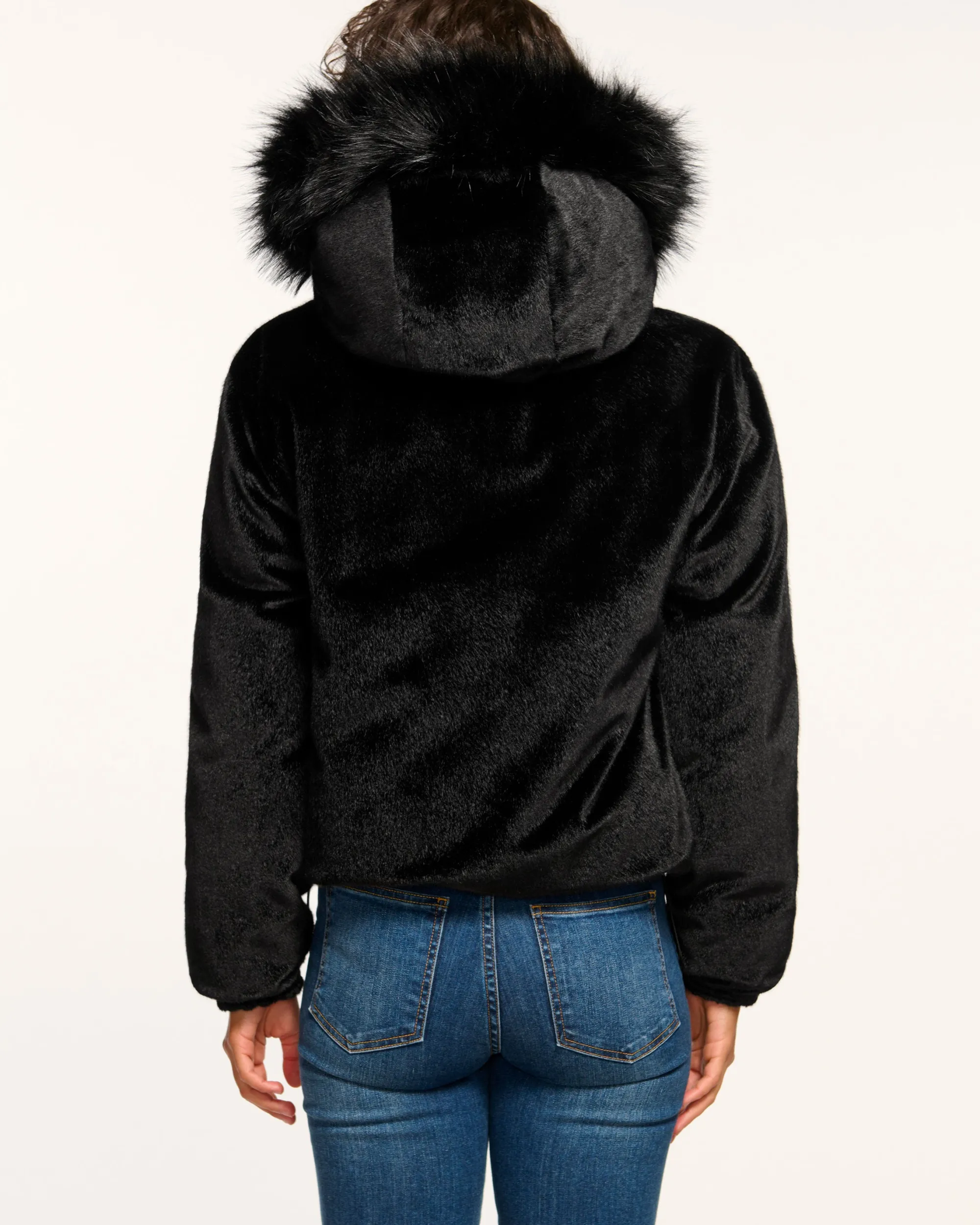 Online Ramy Brook Beatrice Reversible Puffer Coat Black