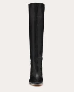 Discount Ramy Brook Bo Leather Heeled Boots Black