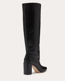 Discount Ramy Brook Bo Leather Heeled Boots Black