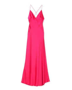 Discount Ramy Brook Caspe V-Neck Gown Black