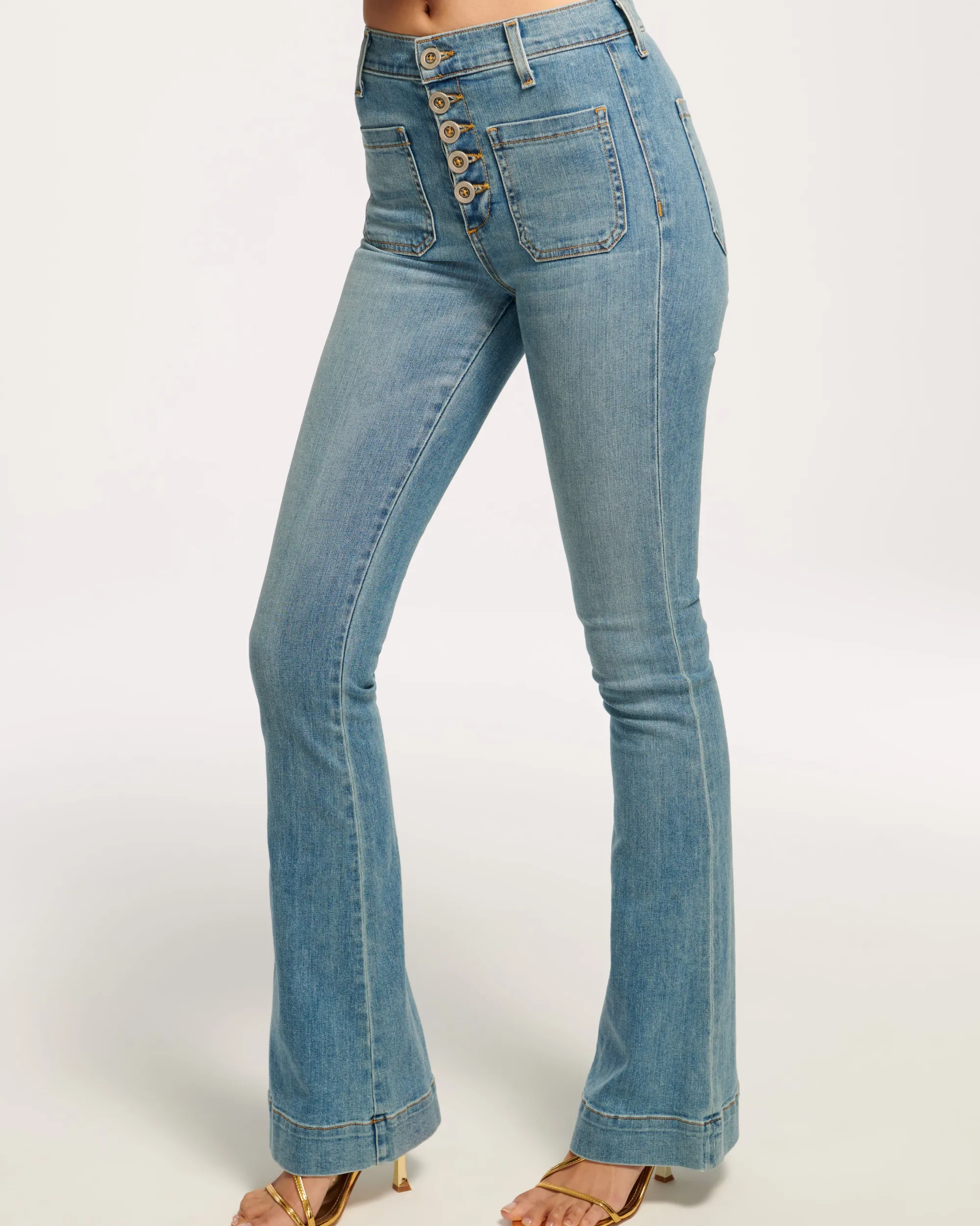 Online Ramy Brook Cindy High-Rise Flare Jean