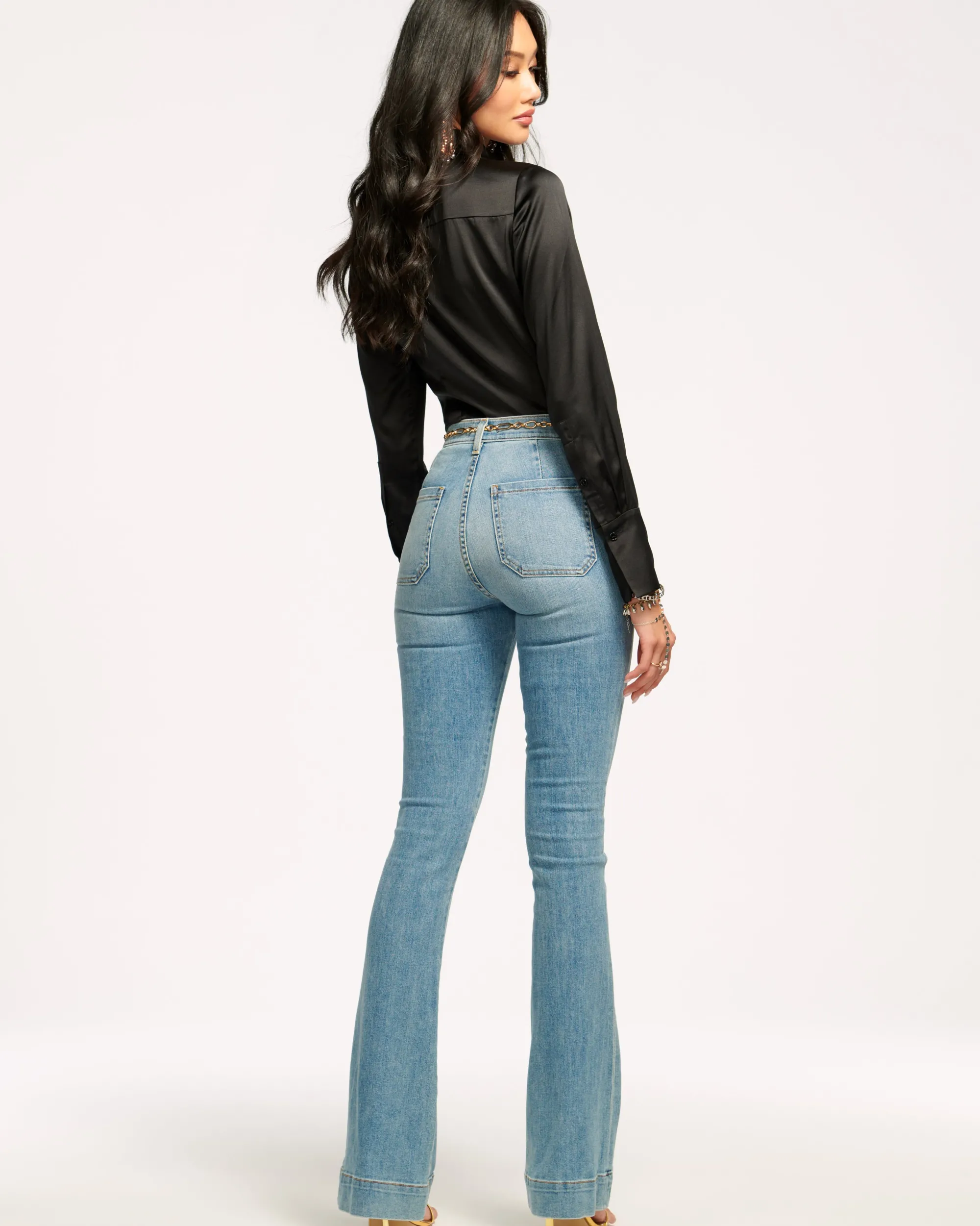 Online Ramy Brook Cindy High-Rise Flare Jean