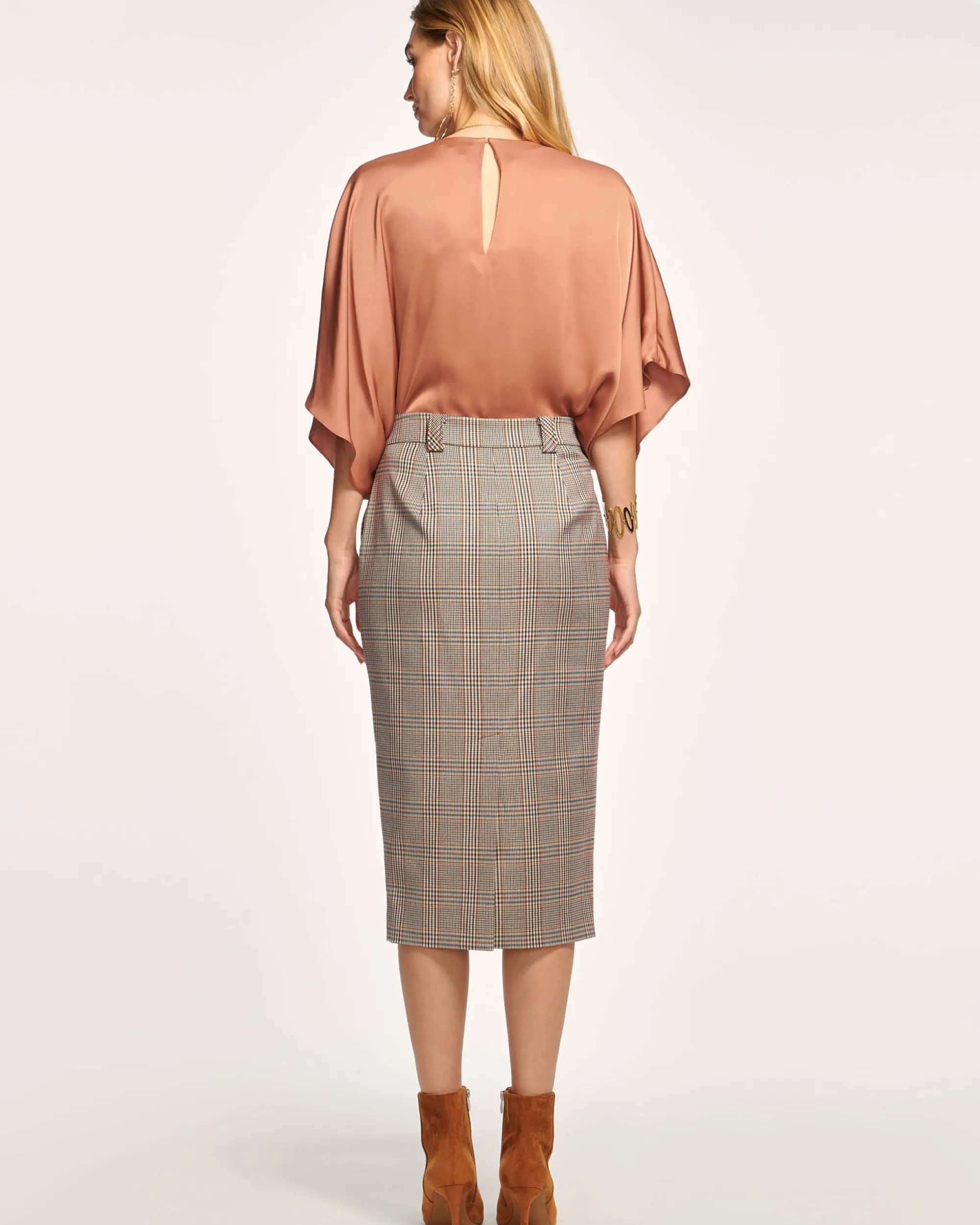 Sale Ramy Brook Clarissa Midi Skirt Pinotphoenix