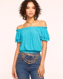 Sale Ramy Brook Cressida Off-The-Shoulder Top