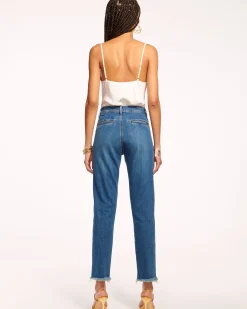 Best Ramy Brook Cropped Zayne High-Rise Skinny Jean Mediumwash