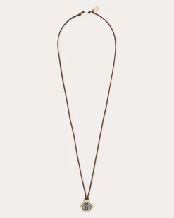Fashion Ramy Brook Delilah Suede Pendant Necklace Black