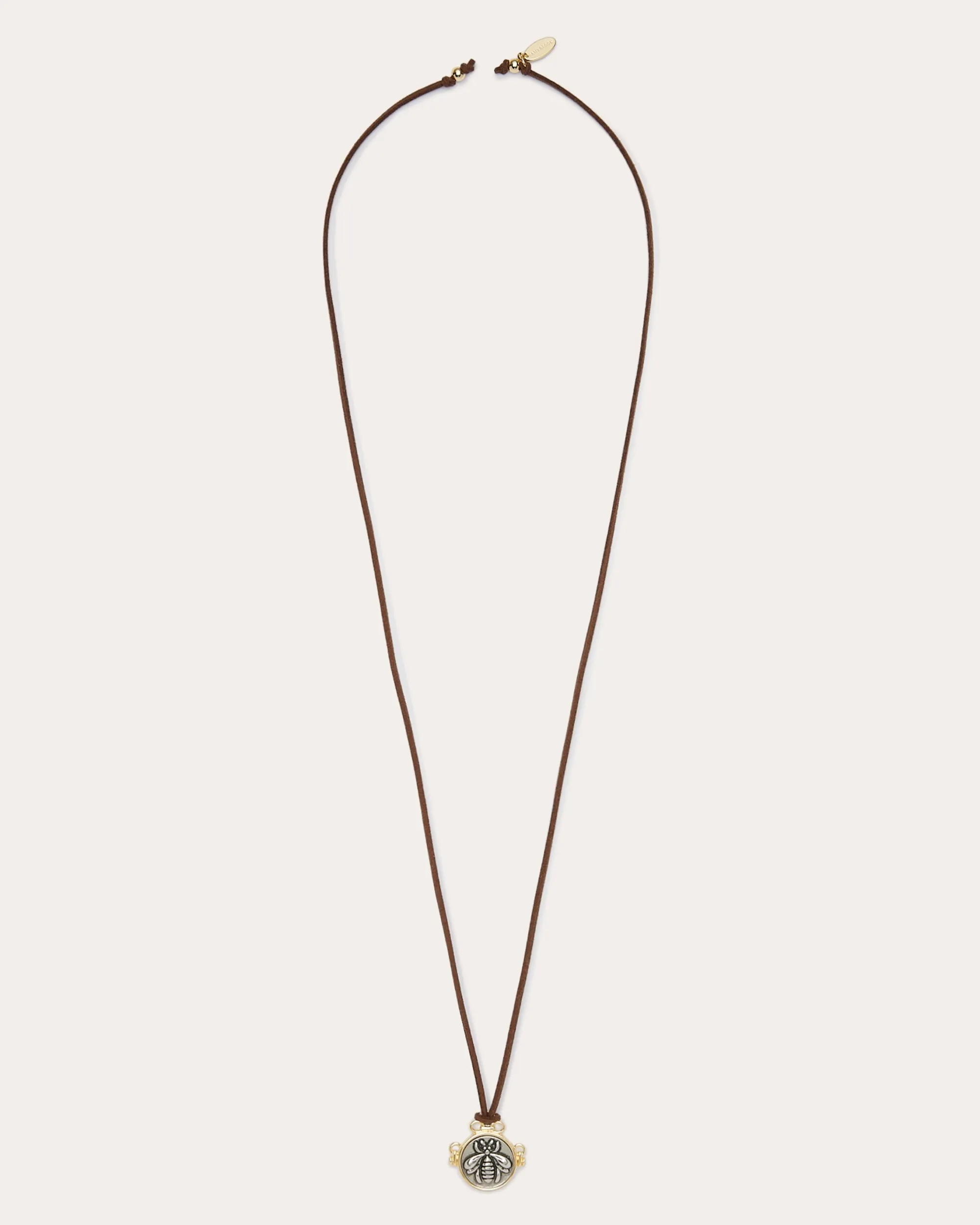 Fashion Ramy Brook Delilah Suede Pendant Necklace Black