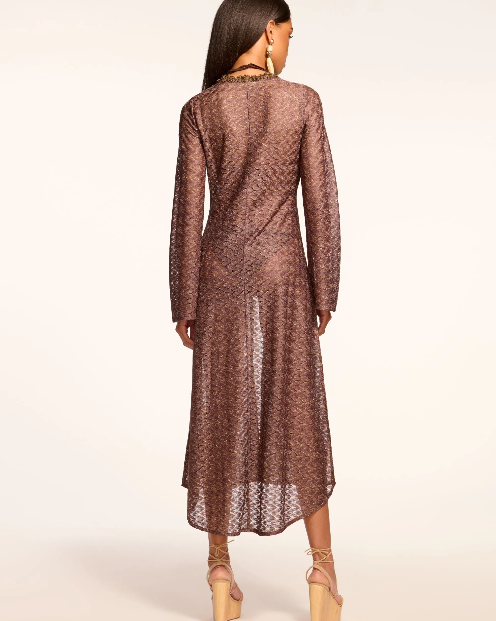 Clearance Ramy Brook Fatima Coverup Dress Brownzigzag