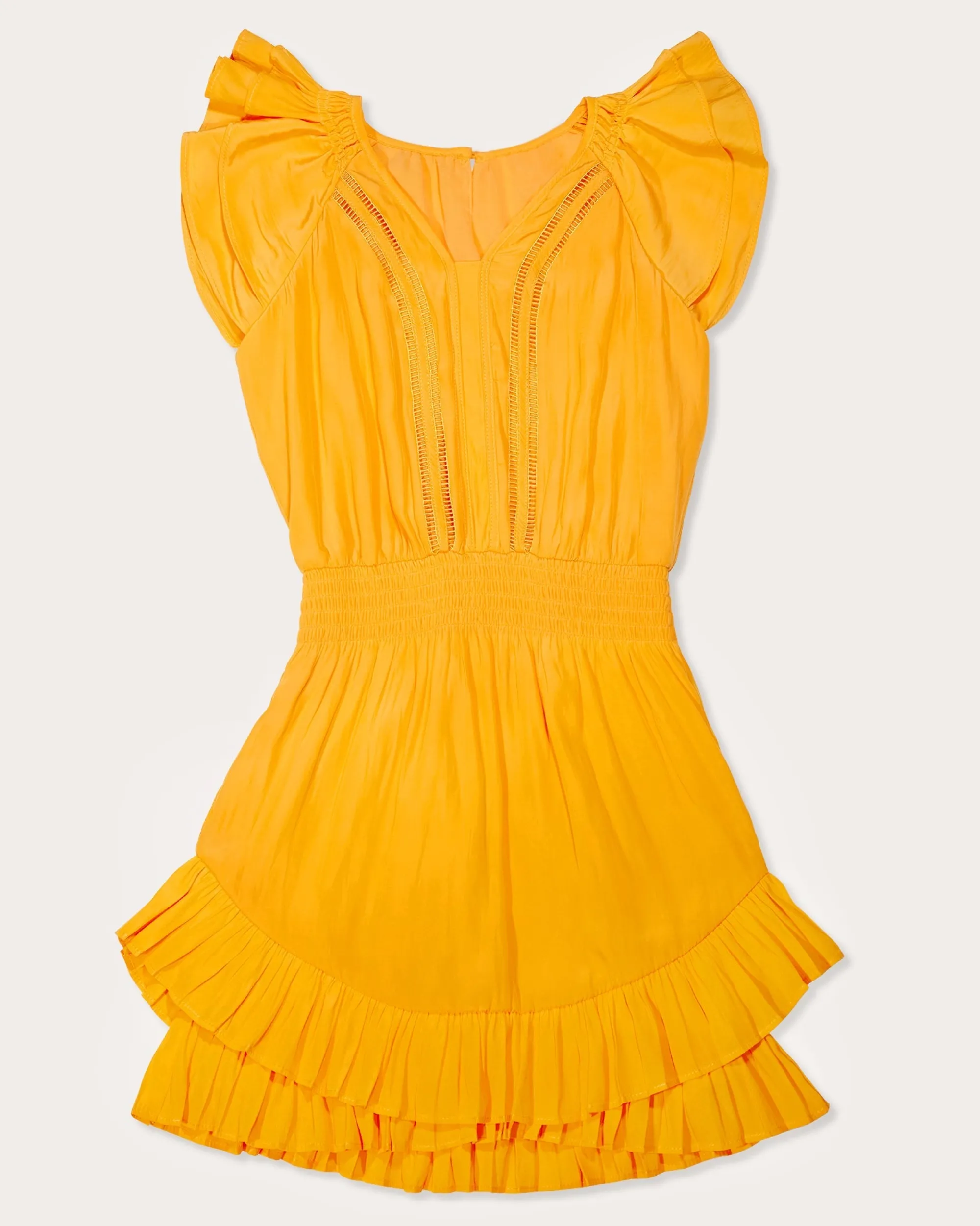 Fashion Ramy Brook Girls Lola Ruffle Mini Dress Yuzu