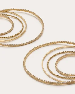 Fashion Ramy Brook Haiden Hoop Earrings Gold