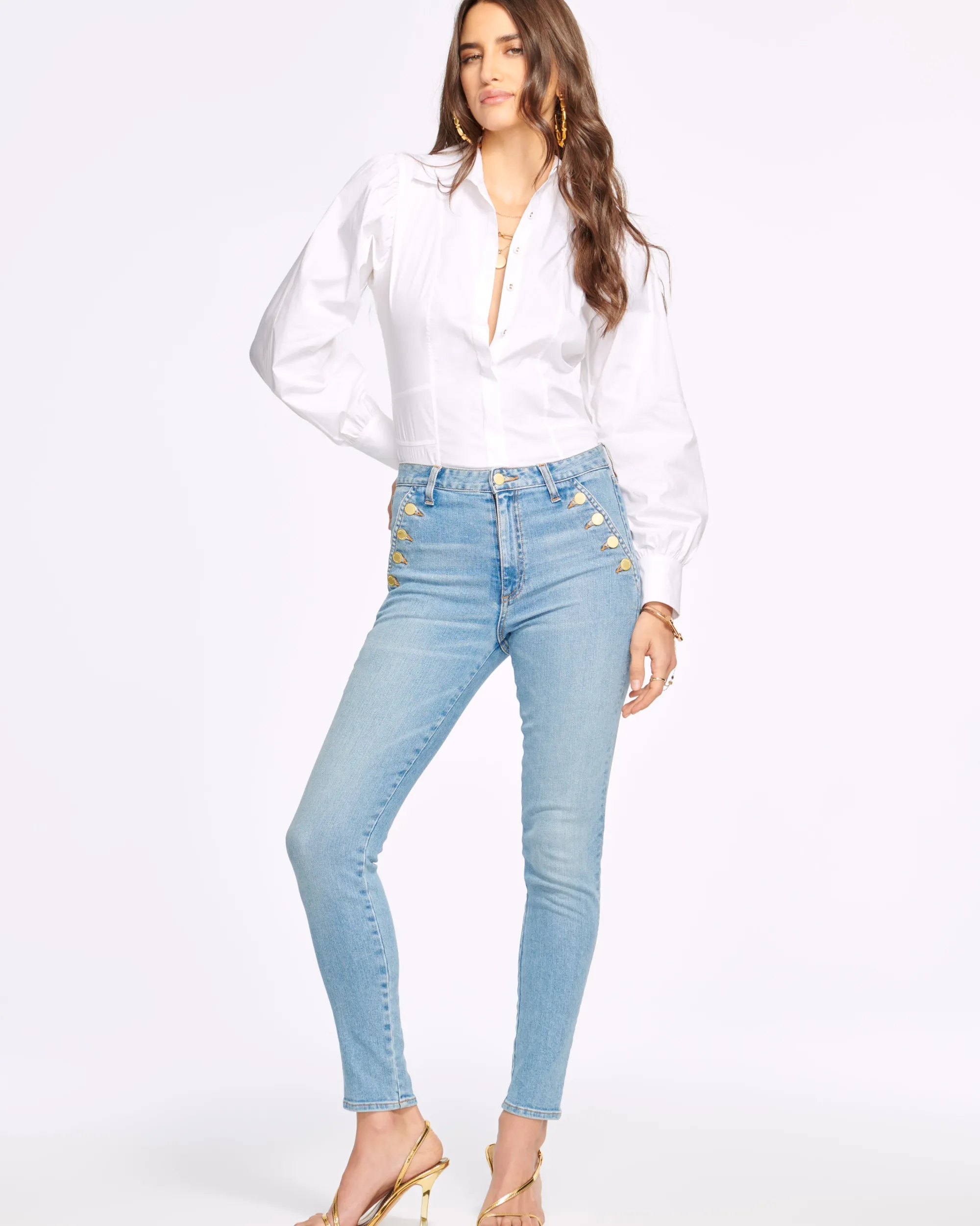 Online Ramy Brook Helena High-Rise Skinny Jean