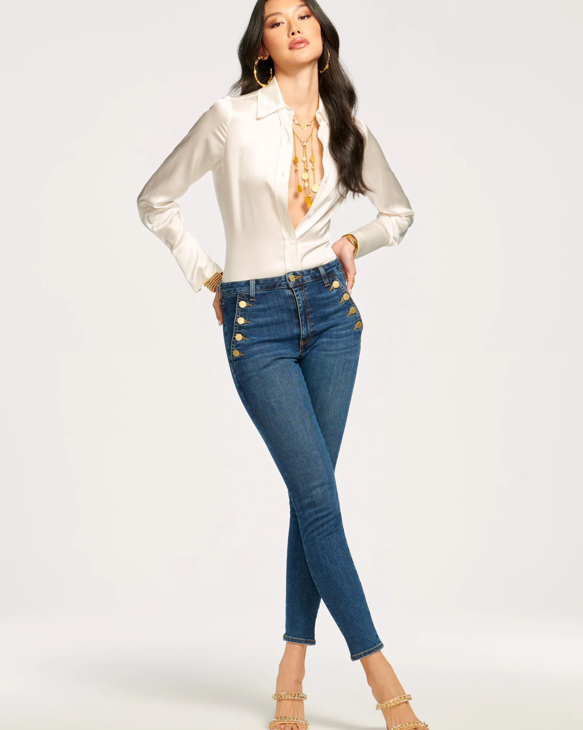 Online Ramy Brook Helena High-Rise Skinny Jean