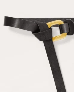 Clearance Ramy Brook Ines Leather Tie Belt