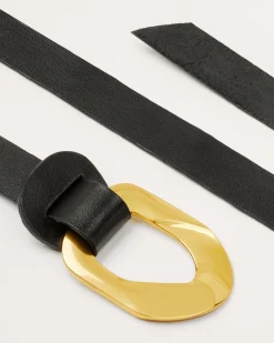 Clearance Ramy Brook Ines Leather Tie Belt
