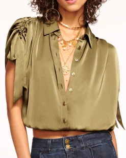Online Ramy Brook Jacinta Button Down Top