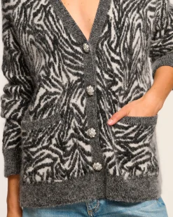 Discount Ramy Brook Jelena V-Neck Cardigan Sweater