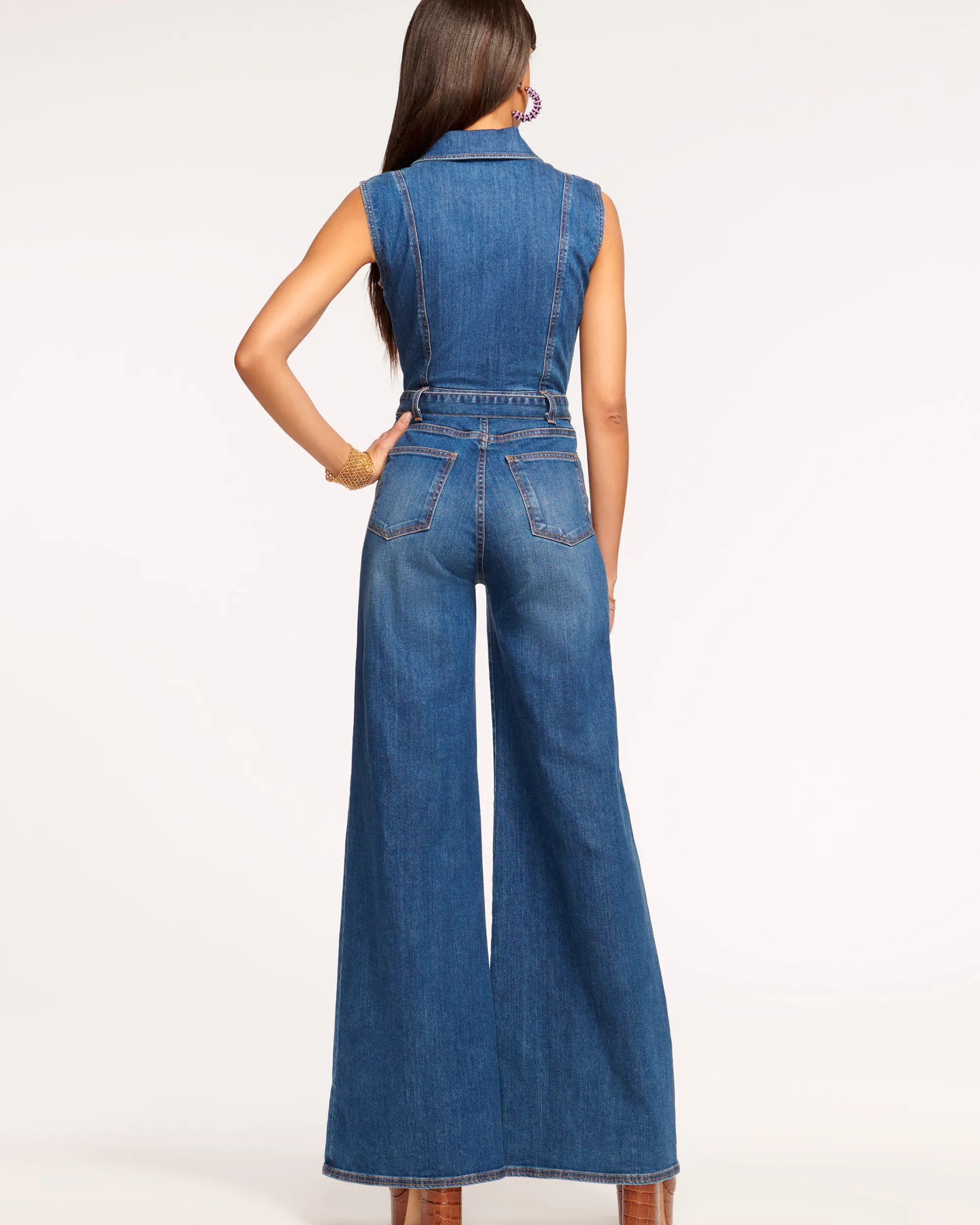 Hot Ramy Brook Jemma Denim Jumpsuit