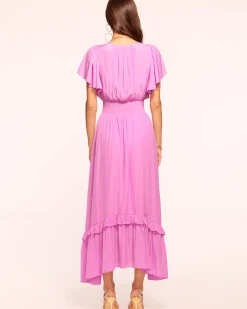 Hot Ramy Brook Joanie Short Sleeve Maxi Dress