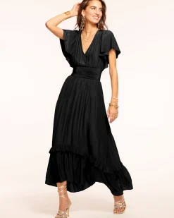 Hot Ramy Brook Joanie Short Sleeve Maxi Dress