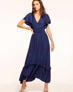 Hot Ramy Brook Joanie Short Sleeve Maxi Dress