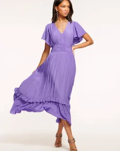 Hot Ramy Brook Joanie Short Sleeve Maxi Dress