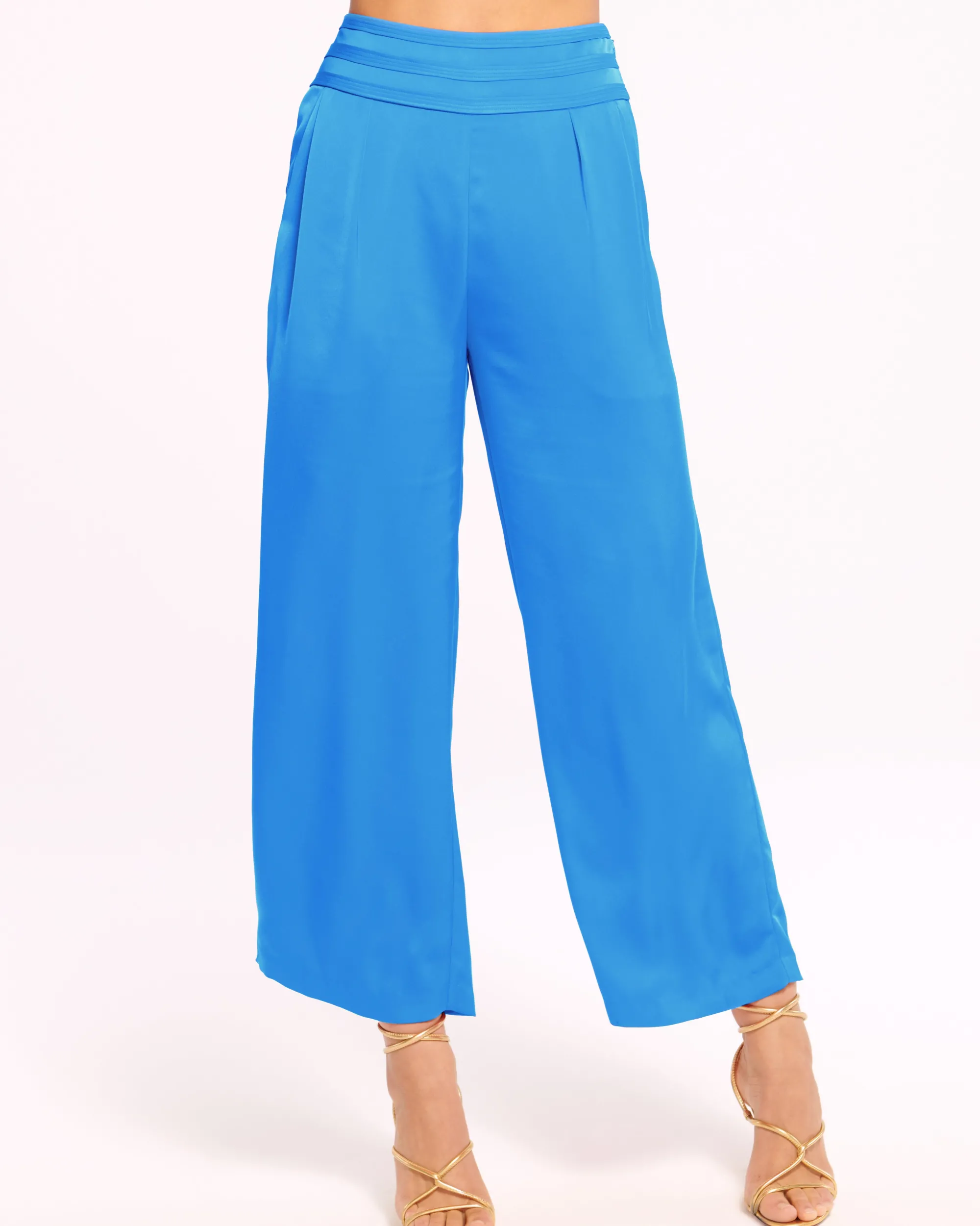 New Ramy Brook Joss Cropped Wide Leg Pant