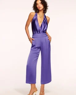 New Ramy Brook Joss Cropped Wide Leg Pant