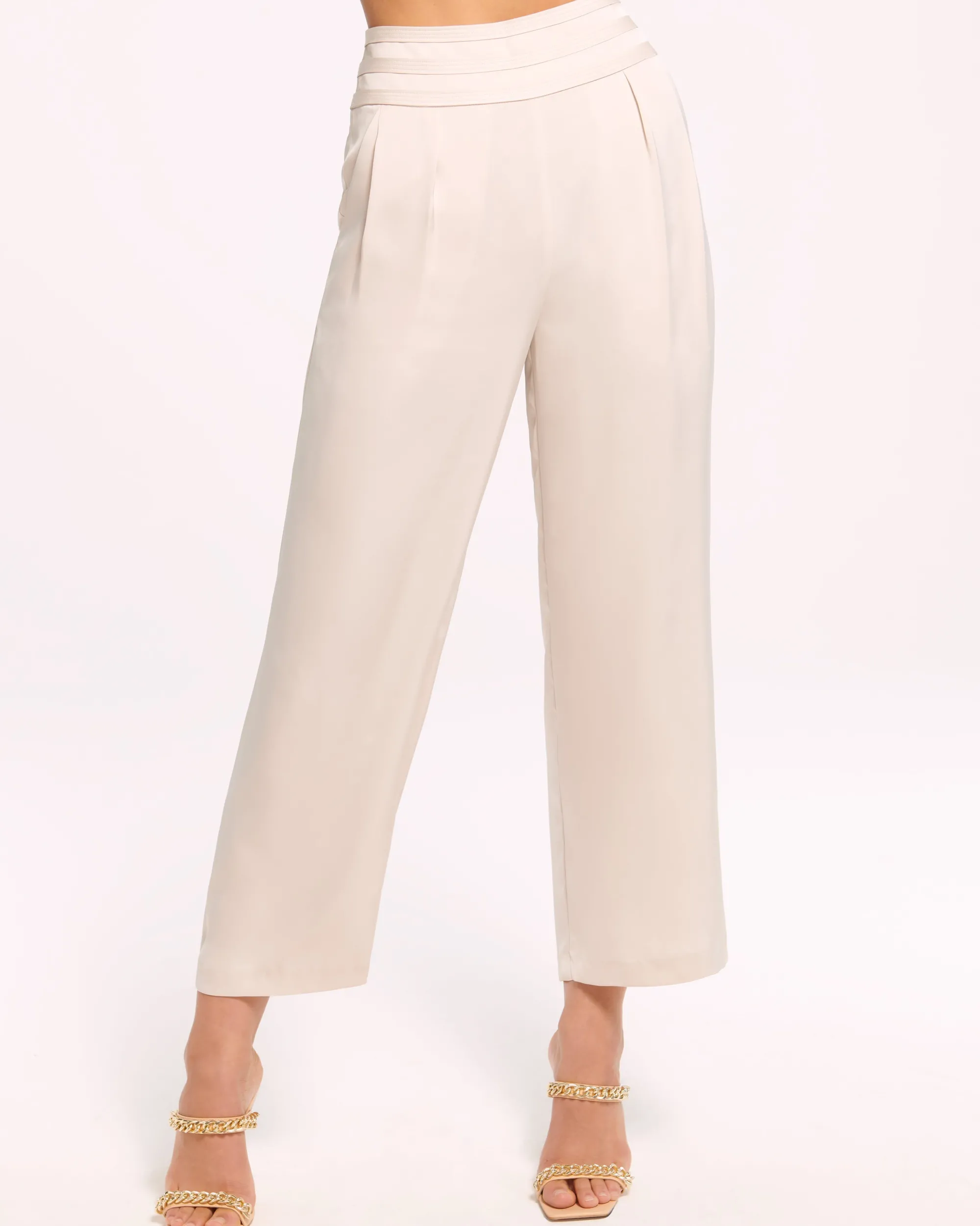 New Ramy Brook Joss Cropped Wide Leg Pant