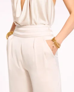 New Ramy Brook Joss Cropped Wide Leg Pant