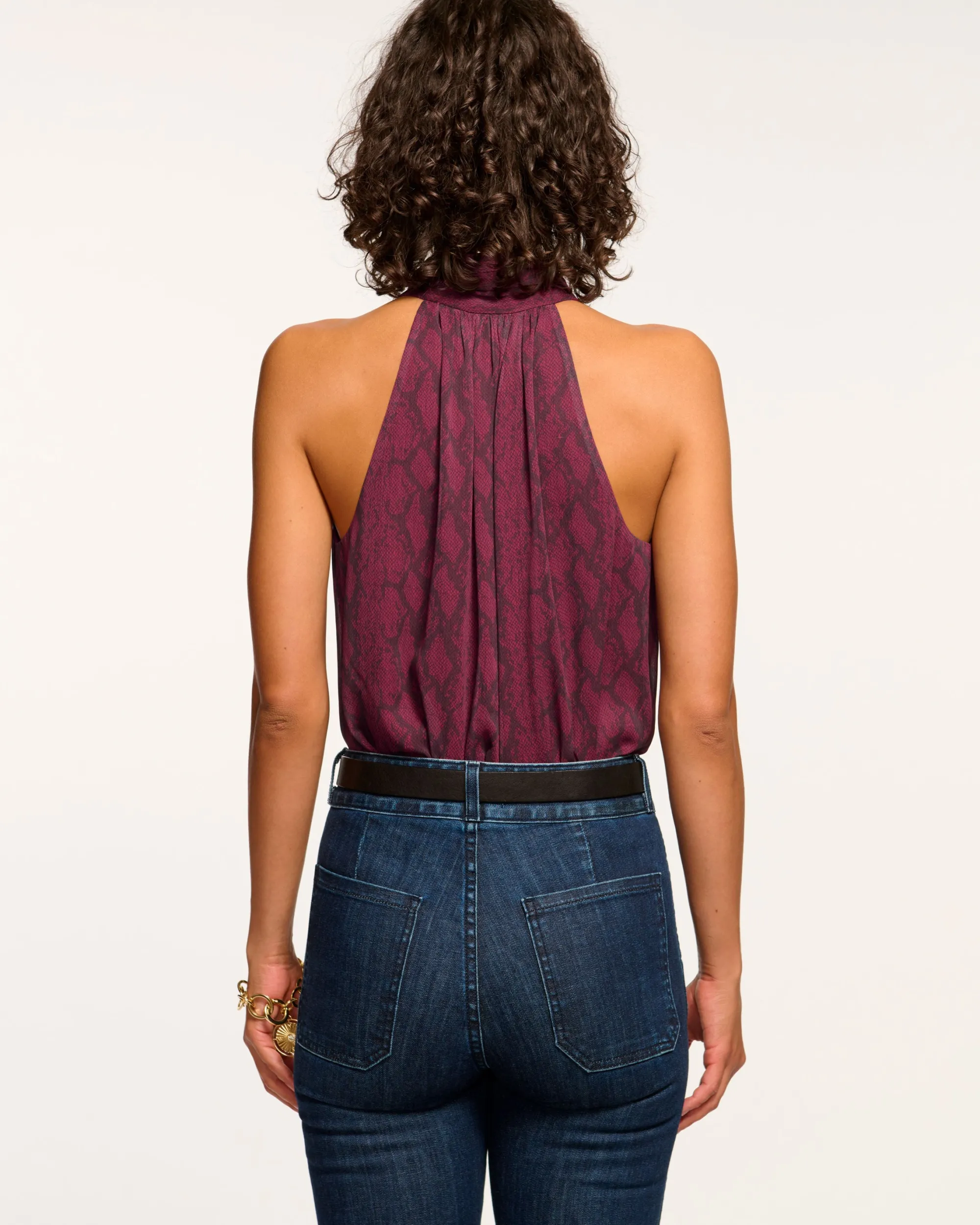 Sale Ramy Brook Kat Button Down Tank Top Pinotpython