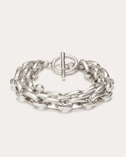 Fashion Ramy Brook Kimberly Link Bracelet Silver