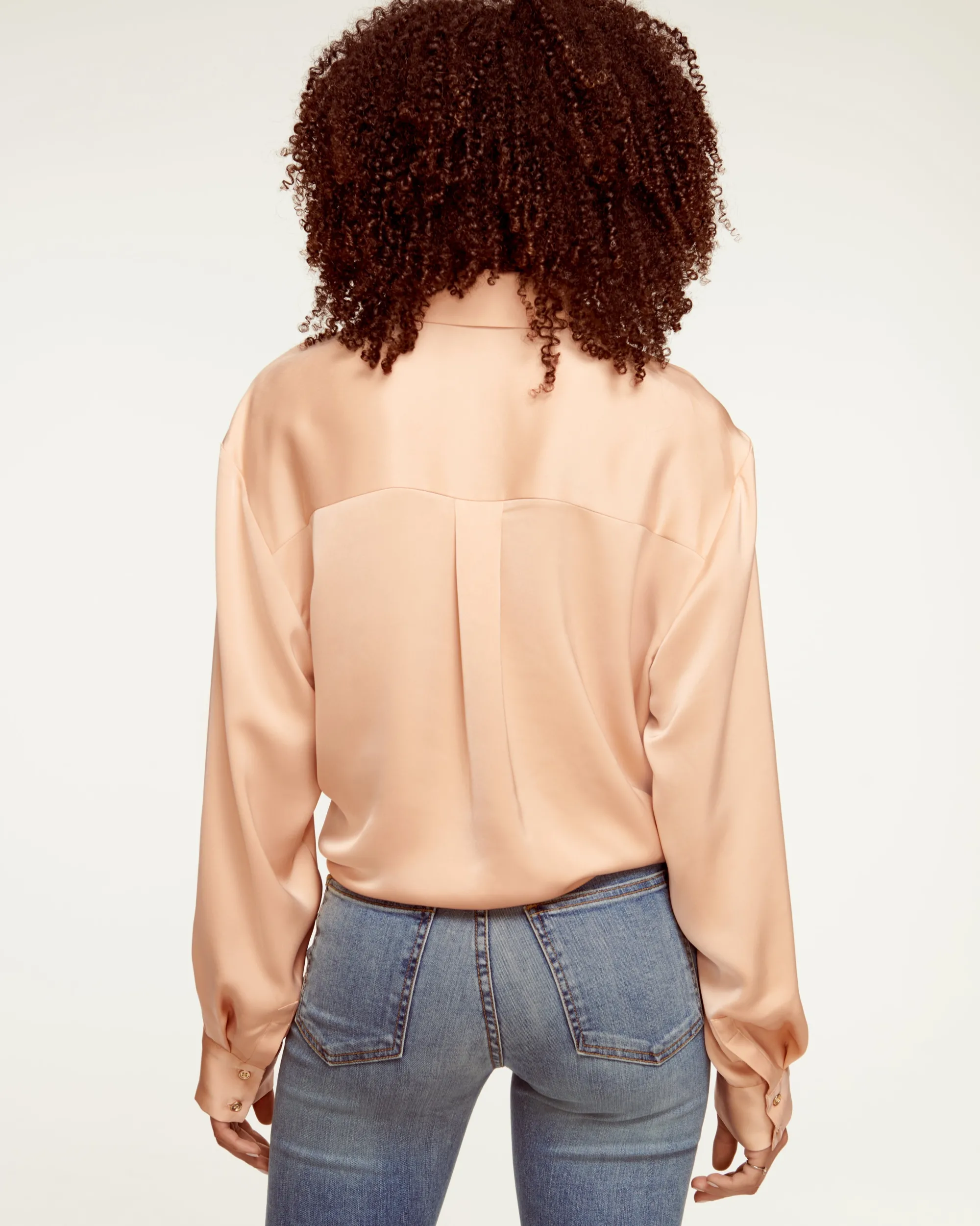 Sale Ramy Brook Kolby Oversized Button Down Blouse