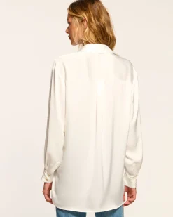 Sale Ramy Brook Kolby Oversized Button Down Blouse