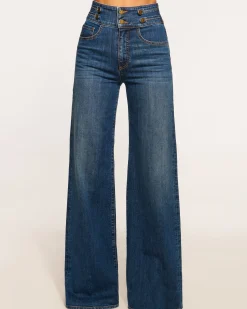 Fashion Ramy Brook Liv Wide Leg Jean