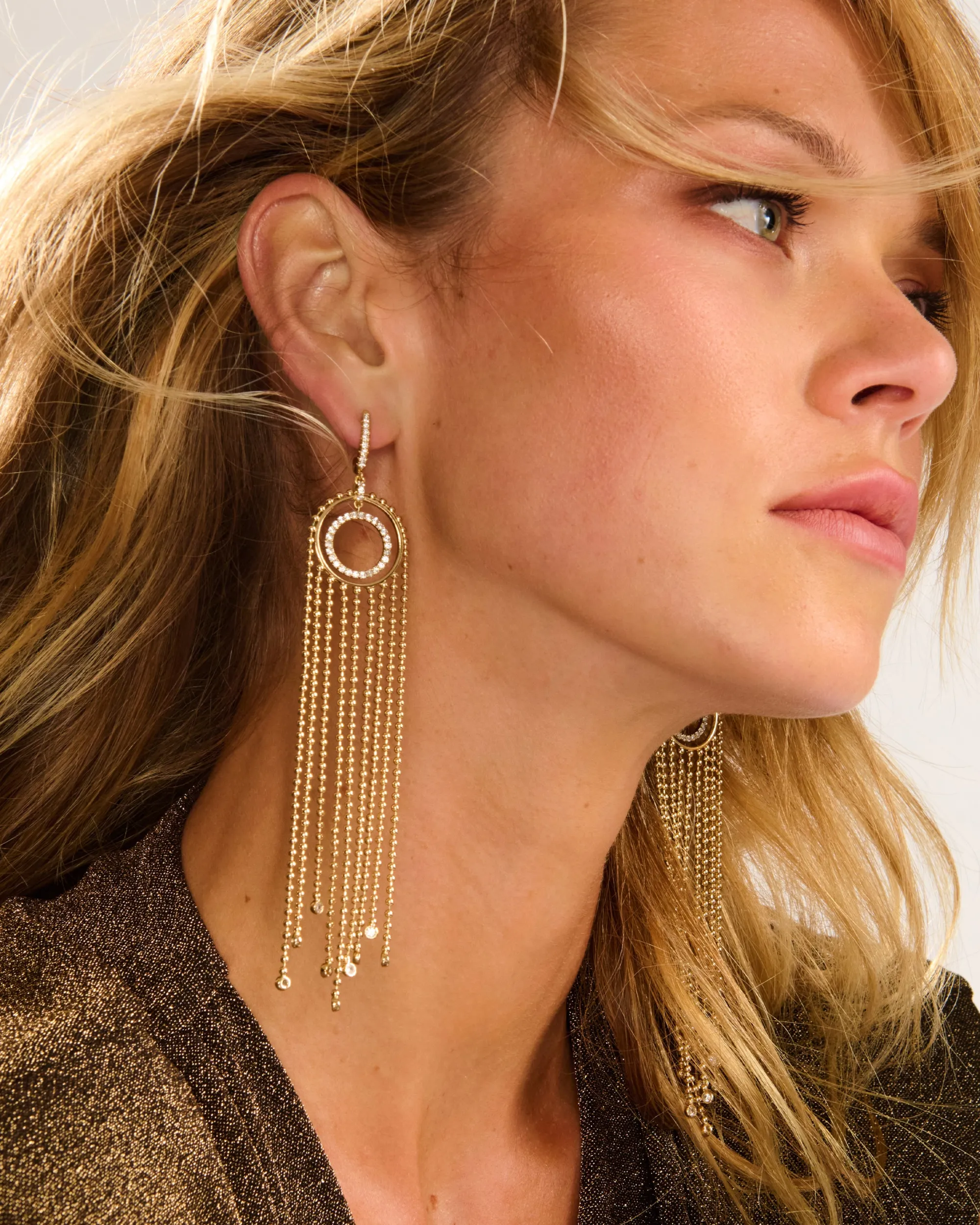 Best Ramy Brook Mallorie Drop Earrings Gold