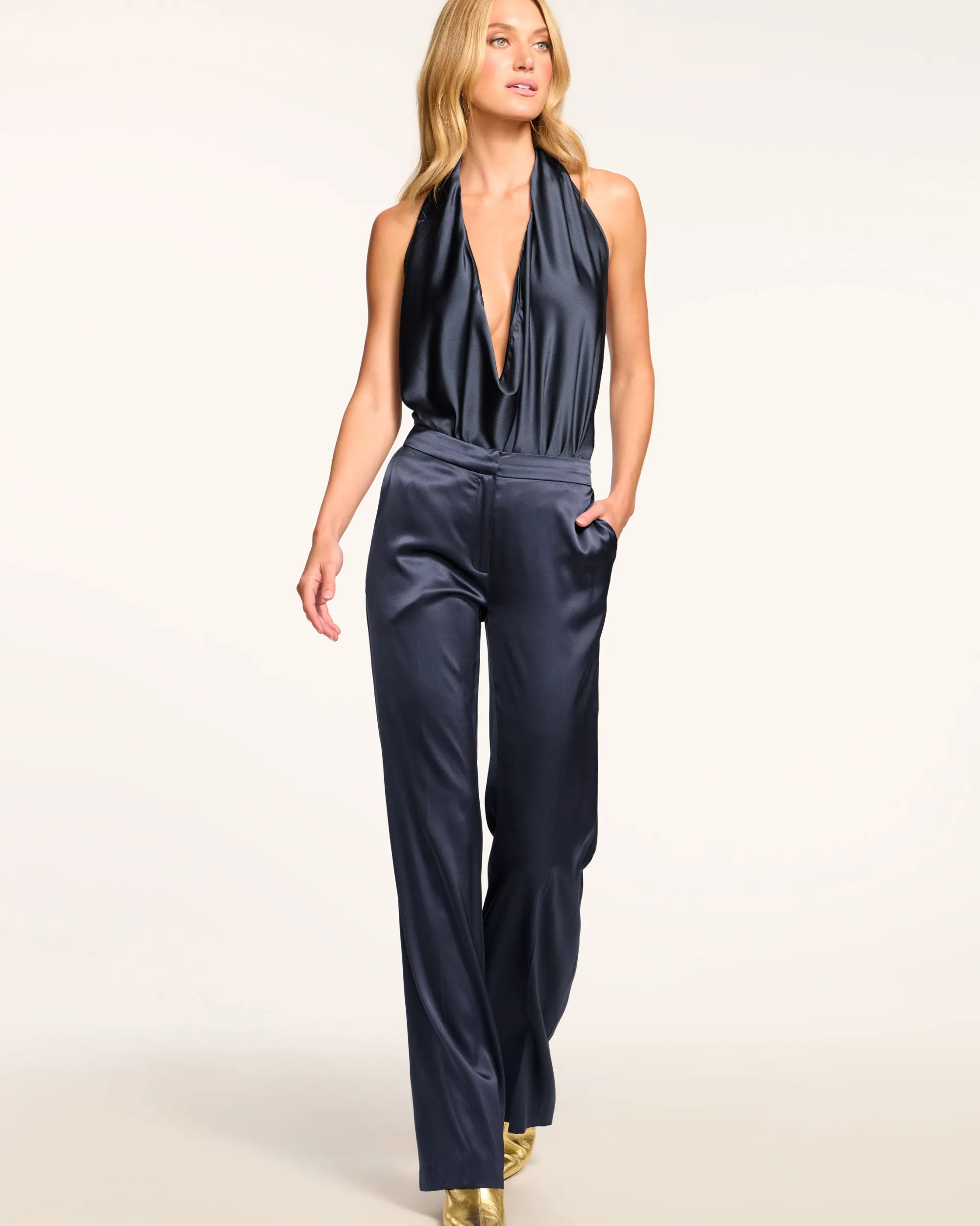 Best Ramy Brook Marvia Stretch Silk Pant