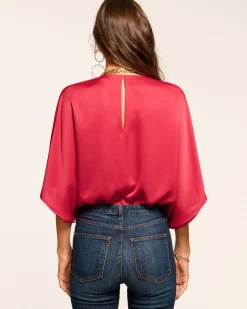 Outlet Ramy Brook Mckinley V-Neck Bodysuit