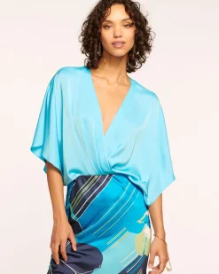 Outlet Ramy Brook Mckinley V-Neck Bodysuit