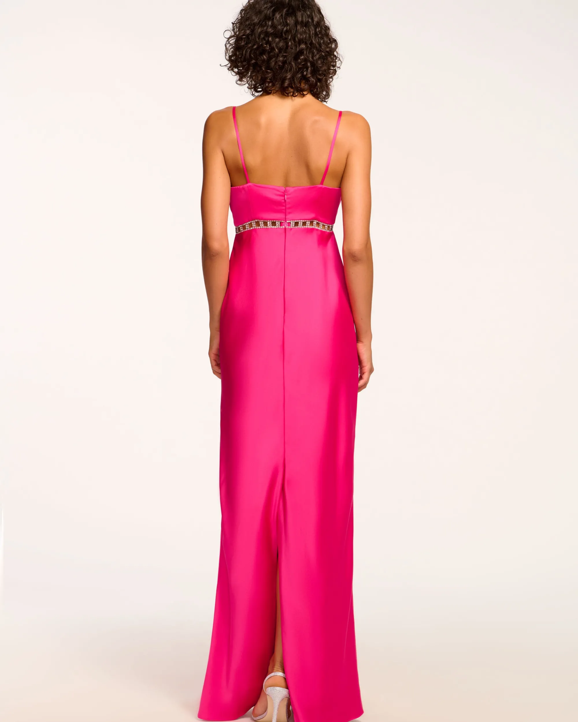 Discount Ramy Brook Mosby Embellished Empire Waist Gown