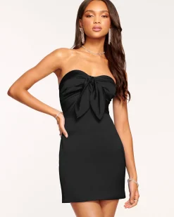 Hot Ramy Brook Orion Strapless Mini Dress Black