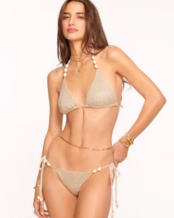 Clearance Ramy Brook Paula Strappy Bikini Bottom Perfectpink