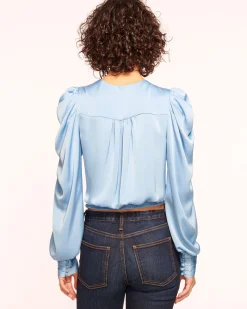 Fashion Ramy Brook Pauline Puff Sleeve Blouse