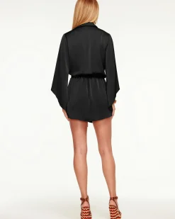 Online Ramy Brook Penny Bell Sleeve Mini Dress