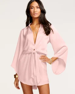 Online Ramy Brook Penny Bell Sleeve Mini Dress