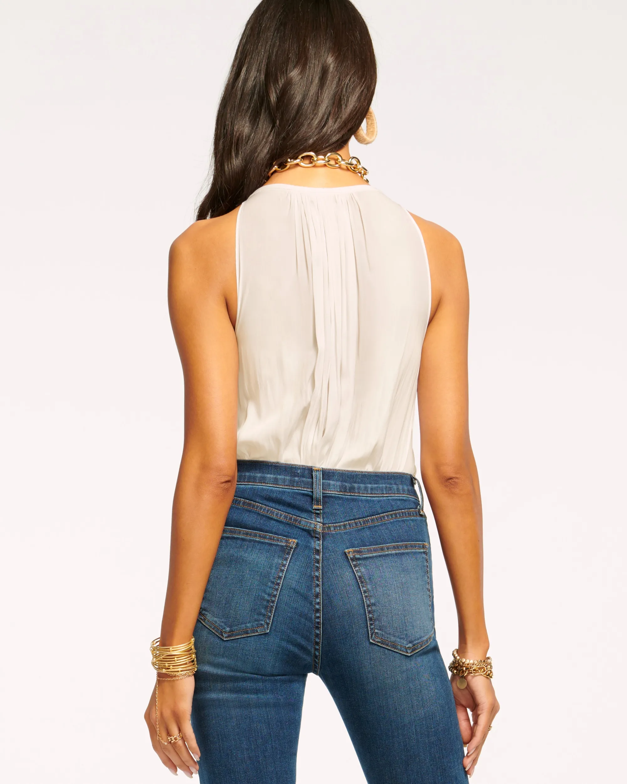 Fashion Ramy Brook Piper V-Neck Tank Top